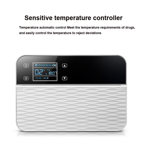 Insulin cold boxes with battery
