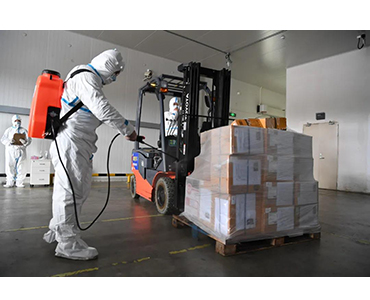 Preventive and comprehensive disinfection work plan for imported cold chain food